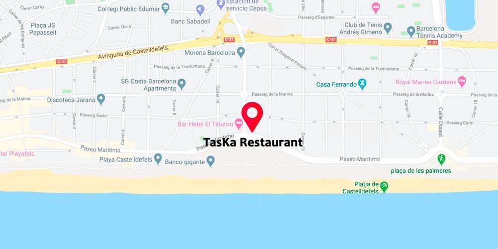 Ubicación-taska-restaurant
